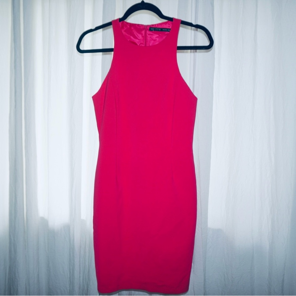 Zara Vibrant Pink Mini Dress